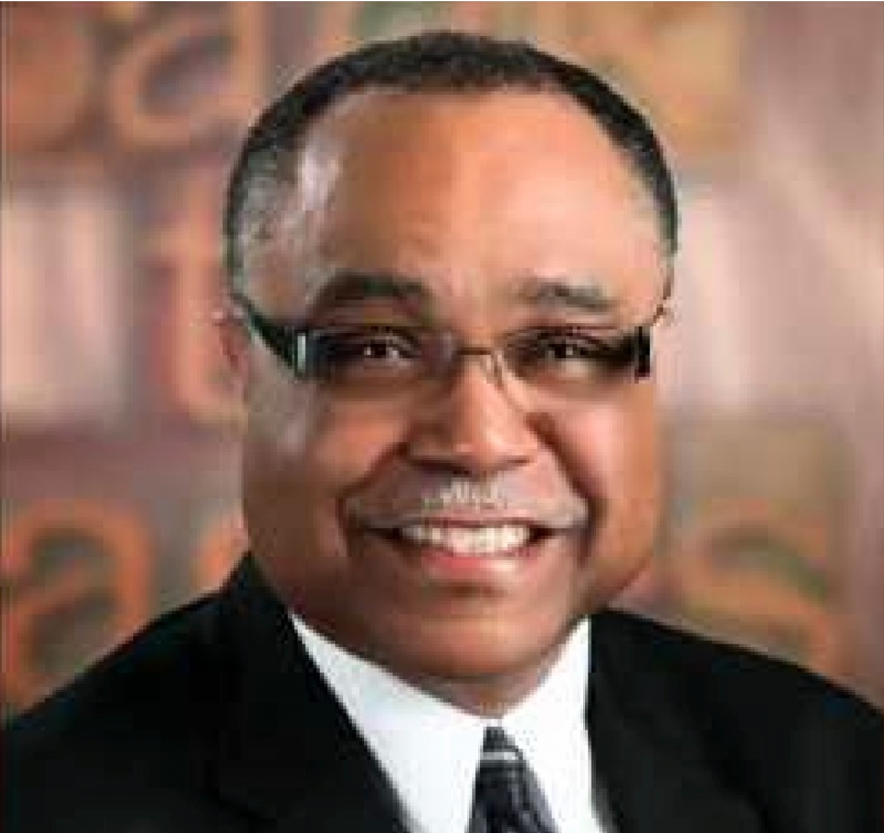 man working at computer